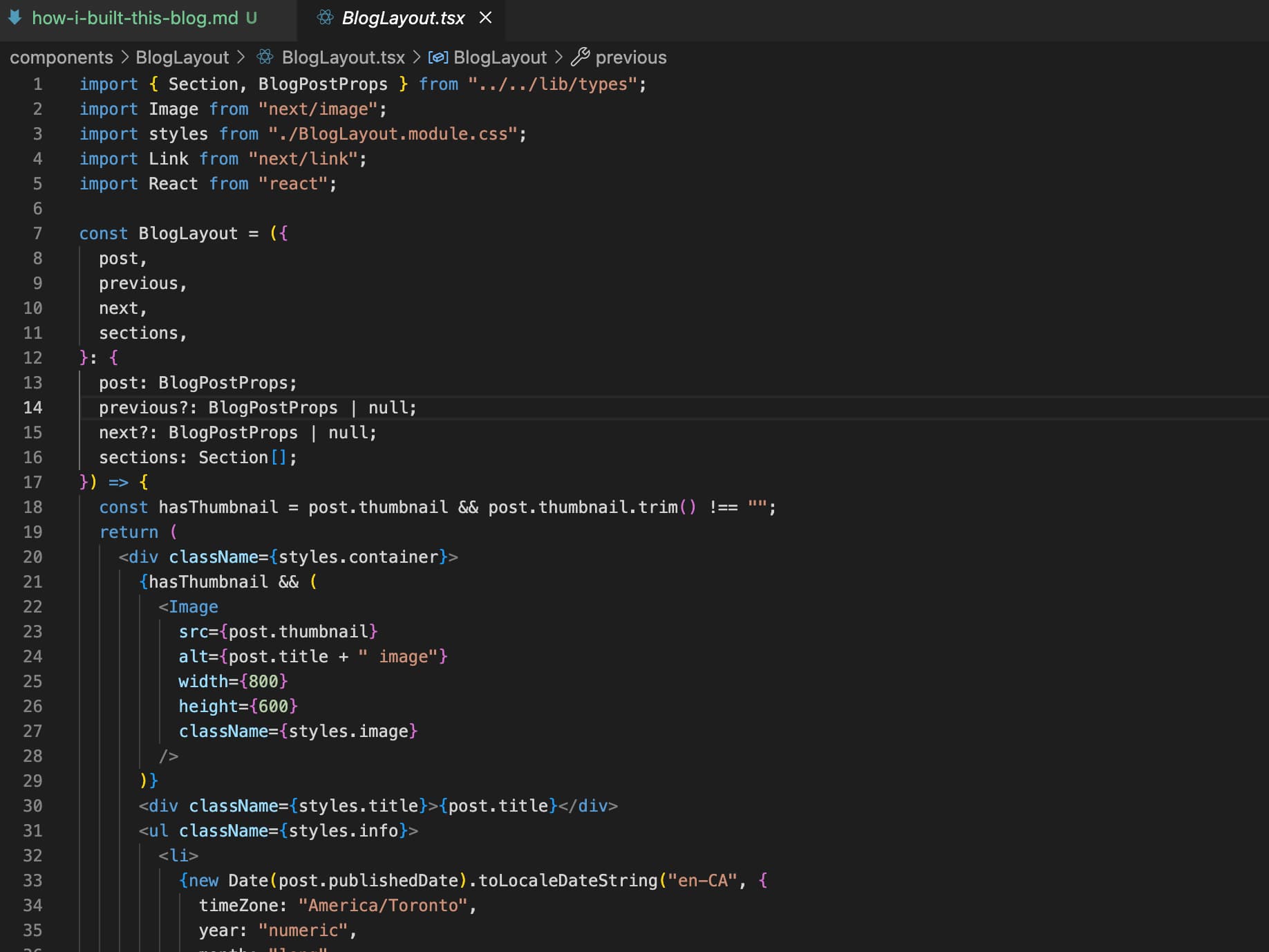 How I Built This Blog image